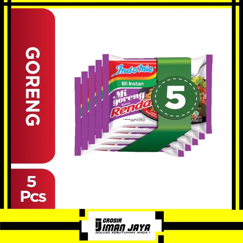 

Indomie Rendang (5 pcs)