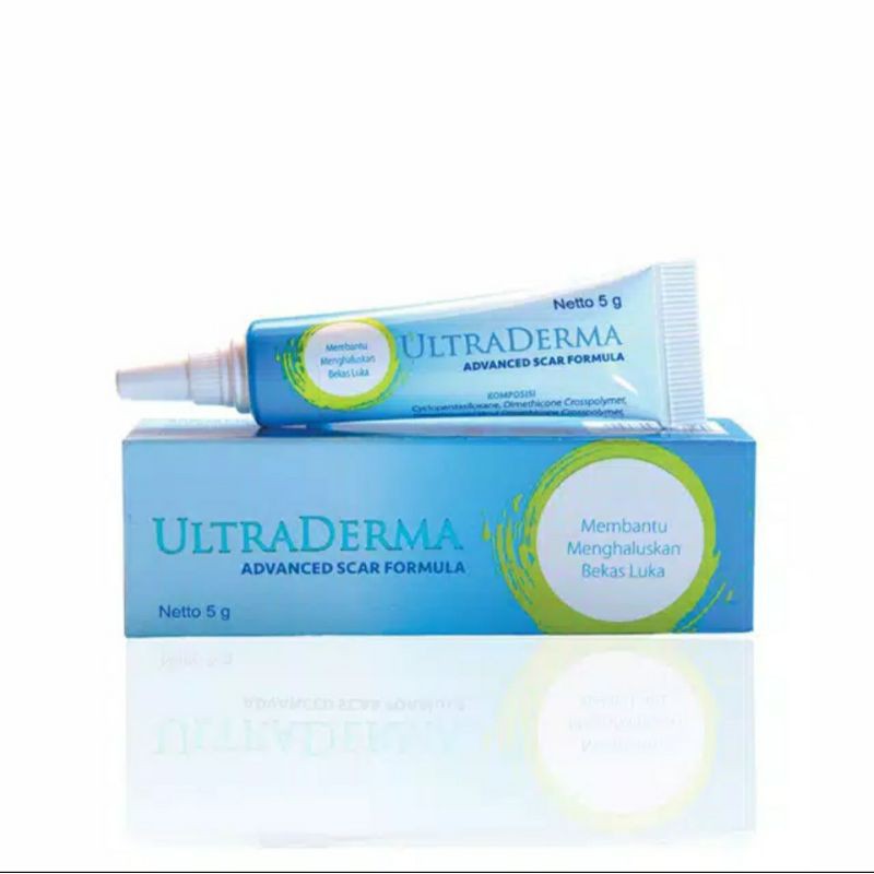 Ultraderma 5gr Advance Skin Formula, gel utk bekas jwrawat, flek hitam