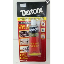 Sealant / Silent / Silen / Lem  Kaca Logam Besi Mesin Mobil Tahan Panas Anti Bocor Warna Hitam