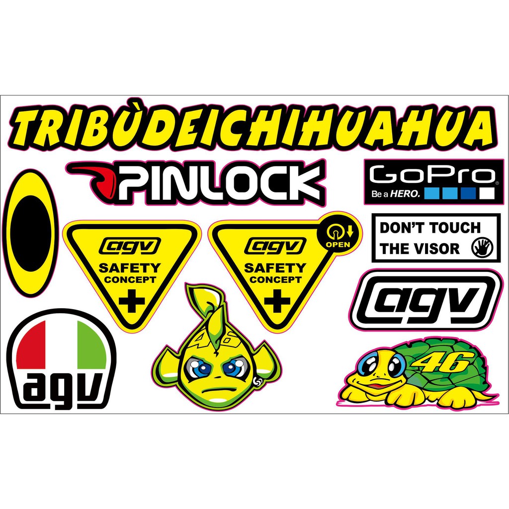 sticker set helm sticker sticker helm