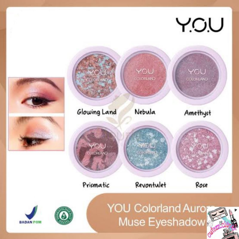 ☃Cutezz_Ching1☃ YOU Colorland Aurora Muse Eyeshadow