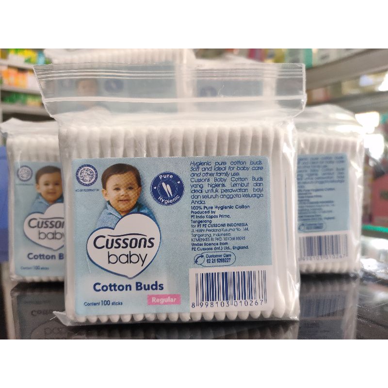 CUSSON BABY Cotton Buds Isi 100 cuton bud