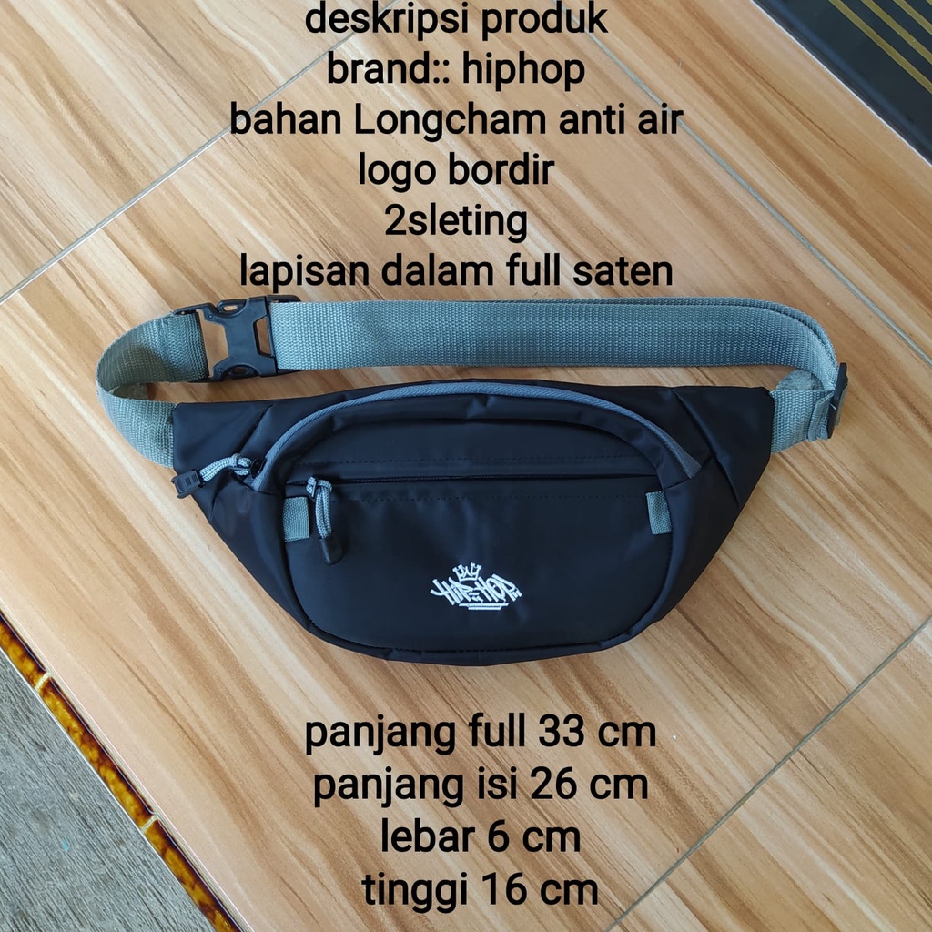 Tas slempang selempang WaistBag Pria Gaul Terbaru bisa pinggang dan bahu TNF the nort face