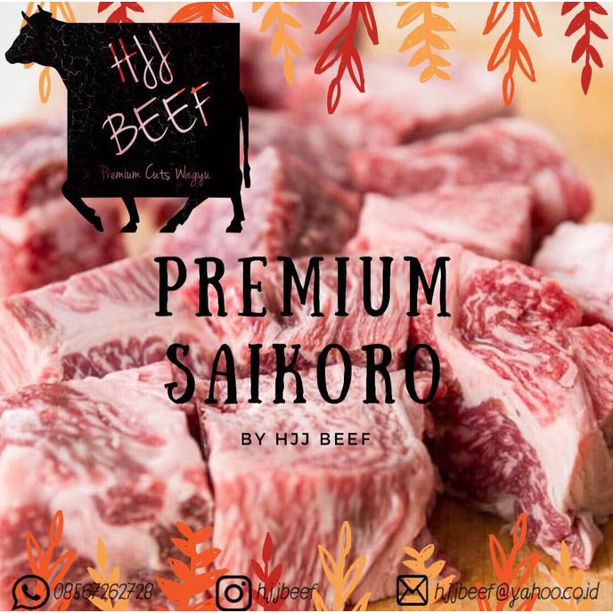 

ENAK STEAK BITES (Premium Wagyu Saikoro) BANYAK RASA