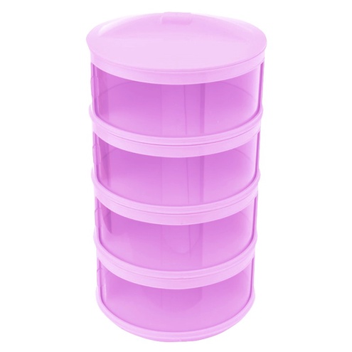 Queen_Fashions food storage / rak tempat penyimpanan makanan penutup sayuran 4 susun multilayer 1100
