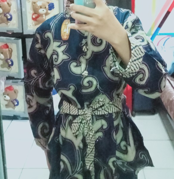 Baju Batik Wanita Modern Monalisa Genes M,l,xl Asli Pekalongan