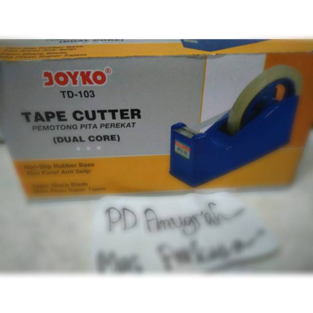 

Dispenser tape / tempat solasi (selotip) sedang Joyko TD-103/TD 09N