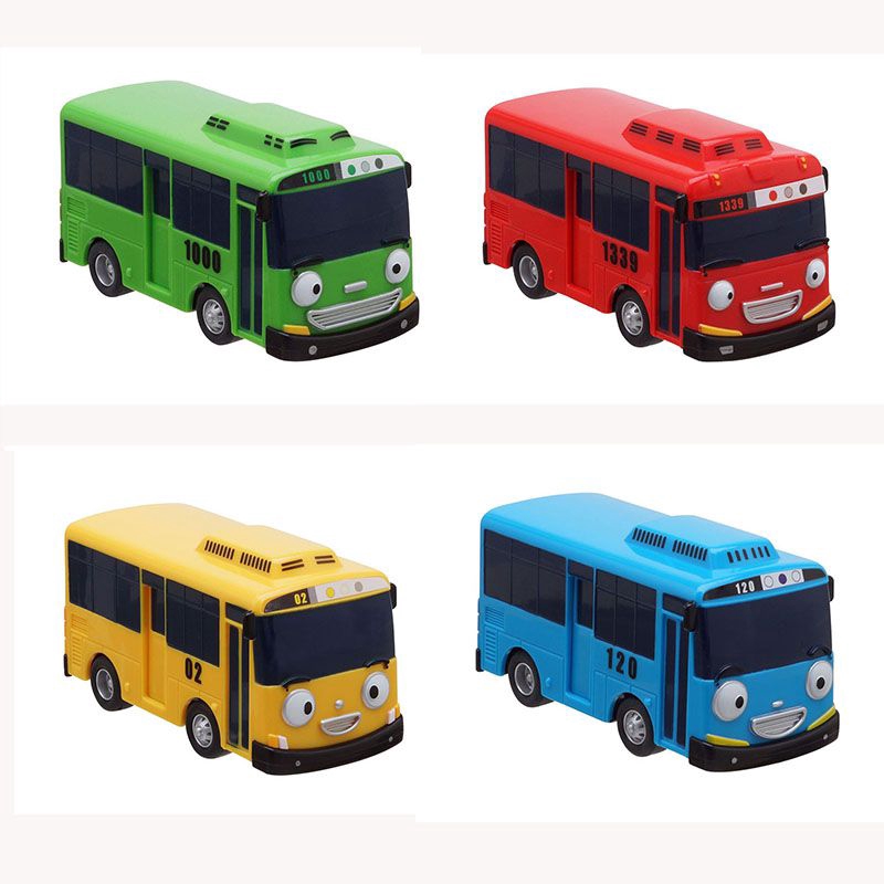 Tayo Mainan Bus Kartun Model Pull Back Untuk Anak