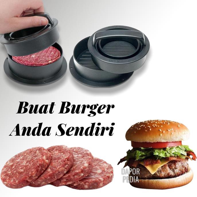 BEST SELLER!!! Alat Cetak Cetakan Press Daging Hamburger Burger Maker Meat Patty pres