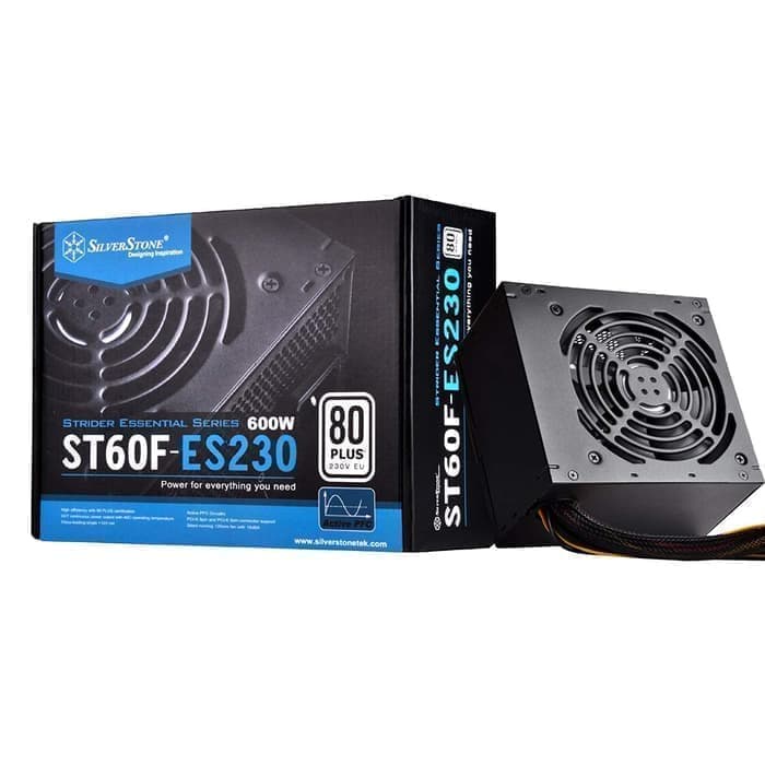 PSU SILVERSTONE 600W 80+ ST60F-ES230 Power Supply