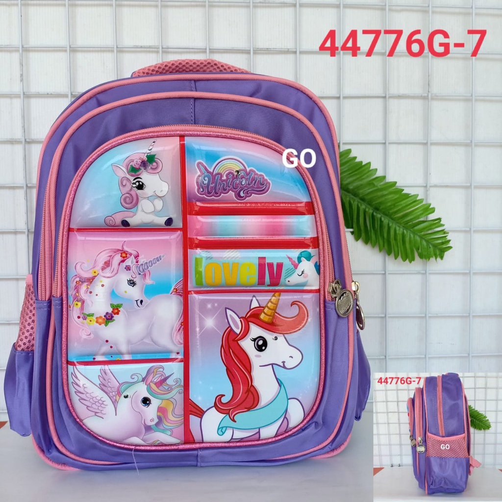 gos TAS RANSEL ALTO ANAK ANIMASI D2 Karakter Tas Sekolah Anak Perempuan