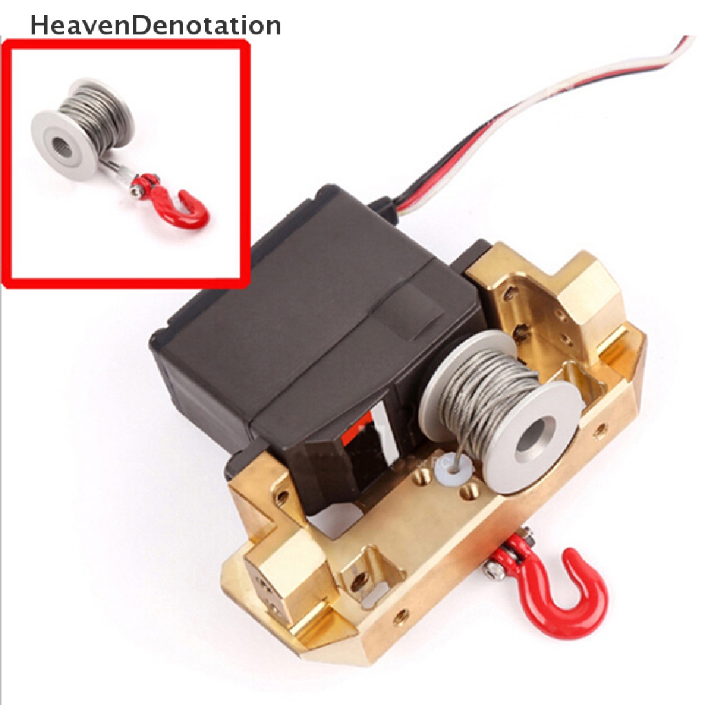 [HeavenDenotation] 25T Steering Gear Servo Winch Wheel for 1/10 RC Crawler Car TRX4 Axial Scx10