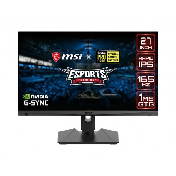 MSI Optix - MAG274QRF - 27 inch - Gaming Monitor - 2K - IPS  -165Hz 1ms