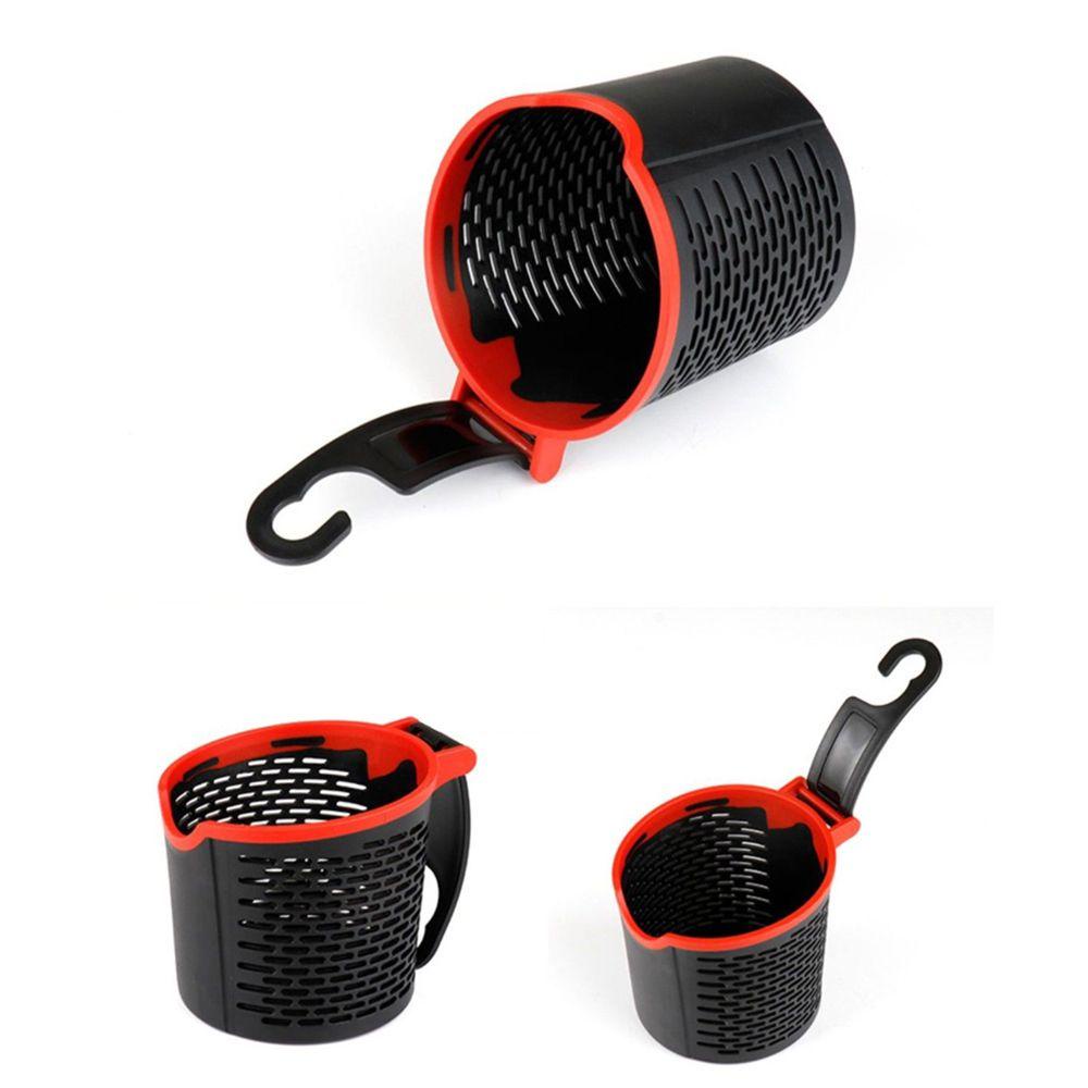 Lanfy Car Cup Holder Universal Mini Aksesoris Mobil Auto Tempat Sampah Kotak Organizer Benda Interior Phone Holder Atur Keranjang Penyimpanan