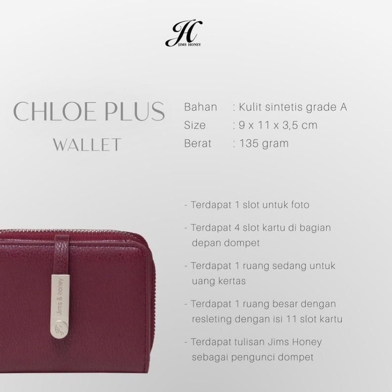 JIMS HONEY DOMPET LIPAT WANITA CLOWY WALLET