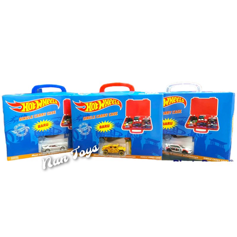Hot Wheels Paket Carry Case Koper Kotak Box Original