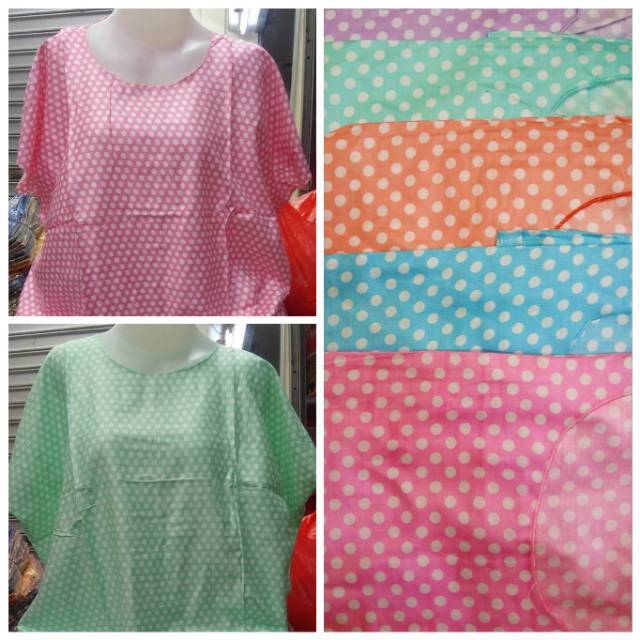 FLASH SALE Blus Jumbo Super Motif Warna Random