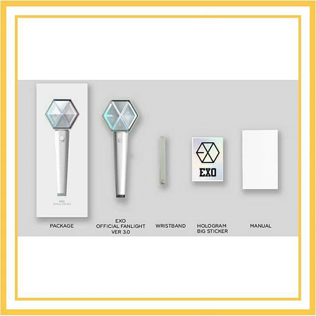 EXO OFFICIAL LIGHTSTICK VER.3.