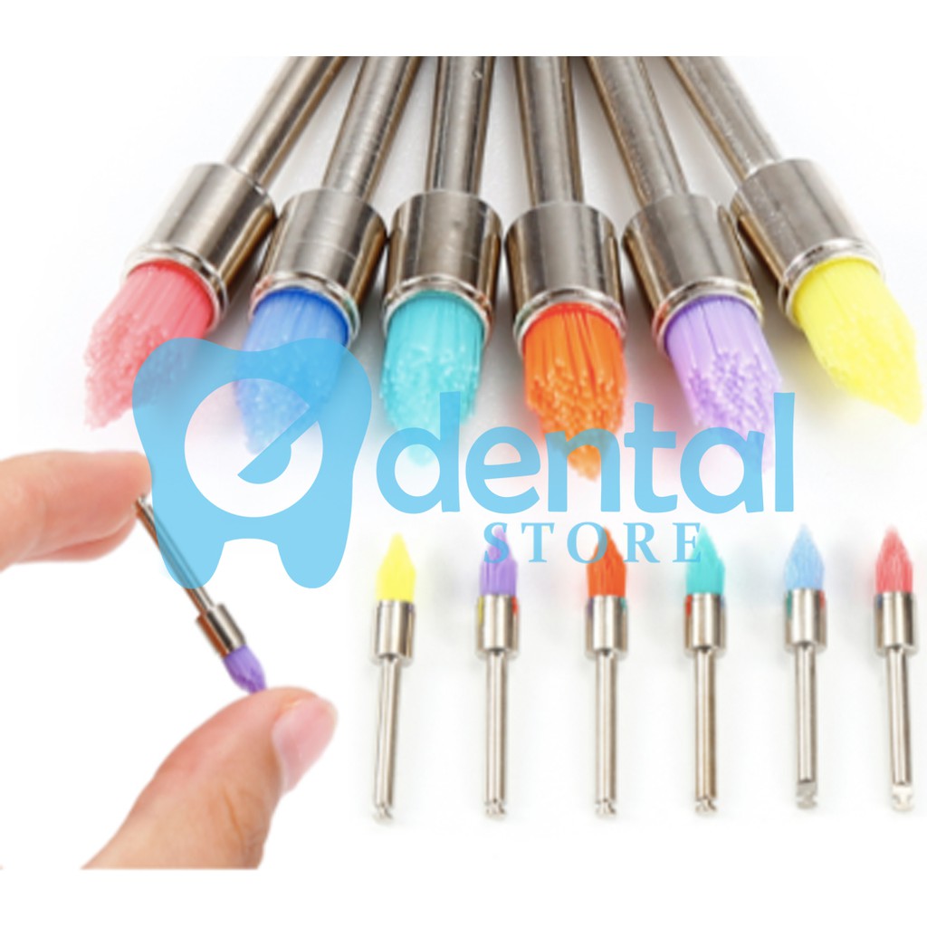 Jual E DENTAL PROPHYLAXIS BRUSH RANDOM COLOUR TAPERED SATUAN Shopee