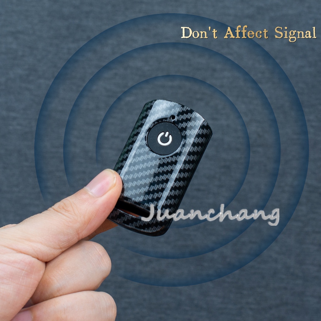 Case Kunci Mobil Bahan ABS Karbon Untuk Yamaha X-max 250 125 309 300 400 2020 2021 AEROX NVX155 QBIX JAUNS