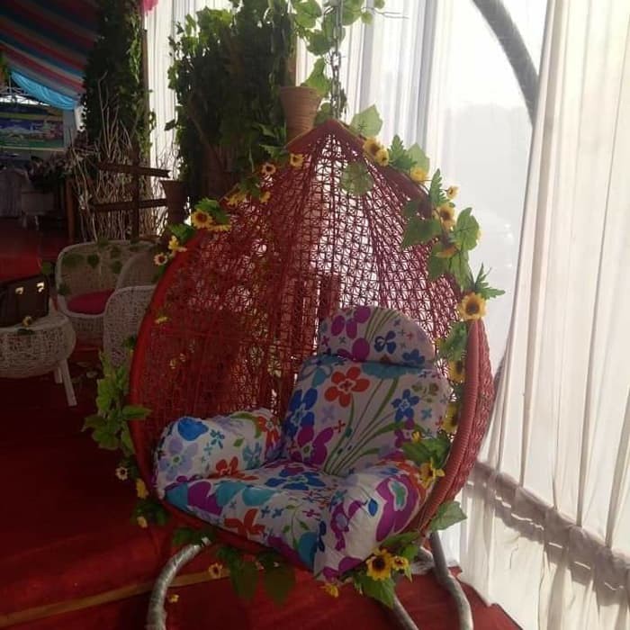 AYUNAN GANTUNG KURSI ROTAN SINTETIS ro1844 Shopee AYUNAN GANTUNG KURSI ROTAN SINTETIS ro1844 Shopee