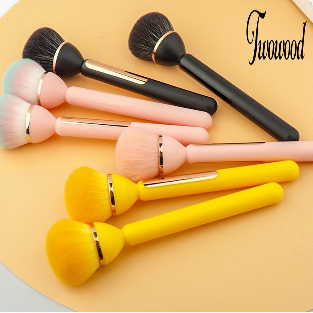 Brush Makeup Portable Multifungsi Bahan Rambut Lembut Untuk Wanita