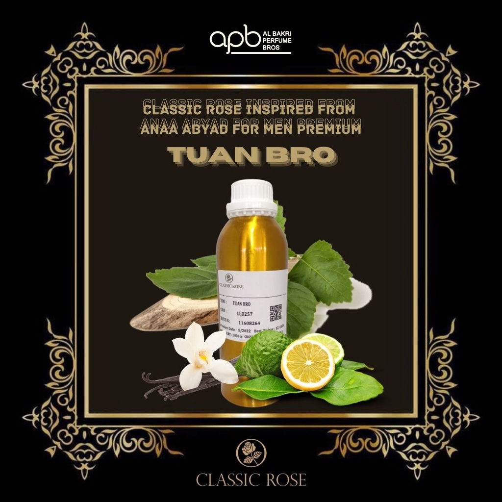BIBIT PARFUM. BIBIT PARFUM ANA ABYAD. TUAN BRO. BIBIT PARFUM 1KG. CLASSIC ROSE.