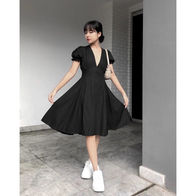 Bonita Mini Dress  | V Neck Dress