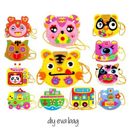 

DIY EVA BAG/ kerajinan tangan membuat tas