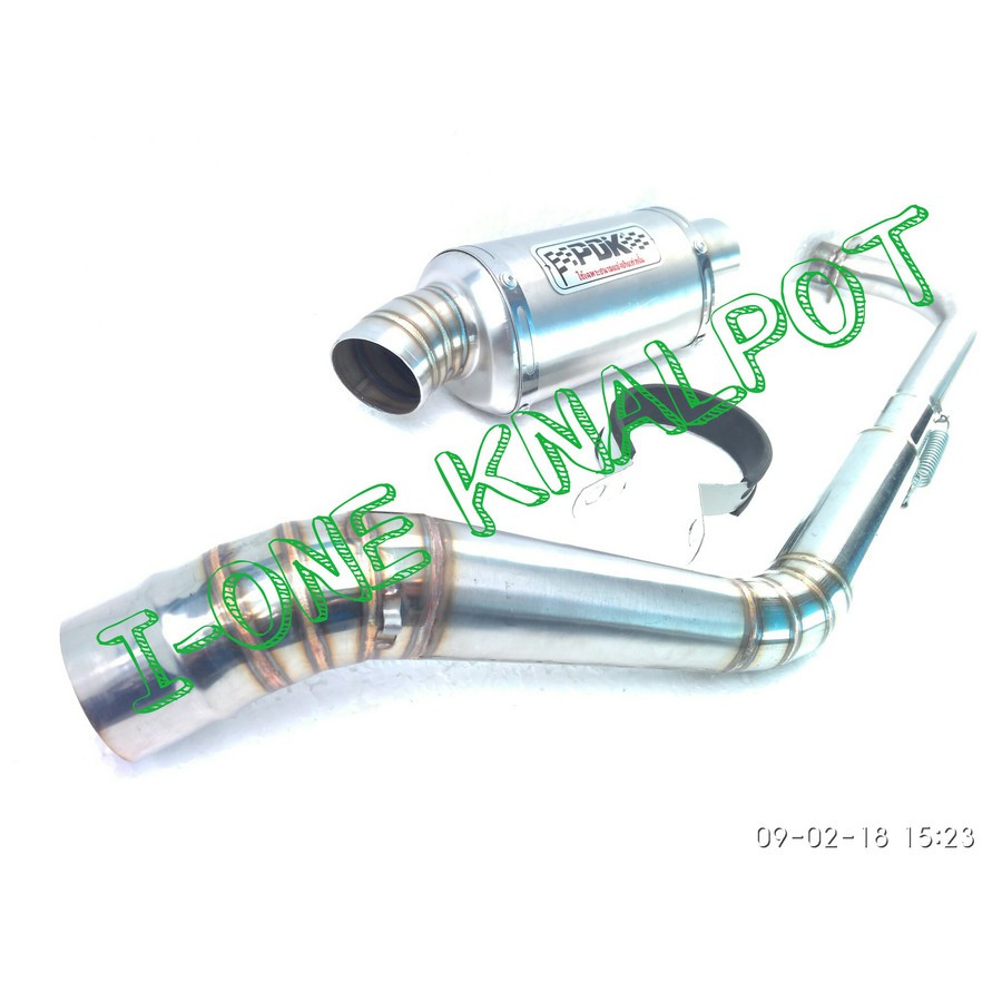 KNALPOT RACING PDK TRIOVAL UNTUK JUPITER MX
