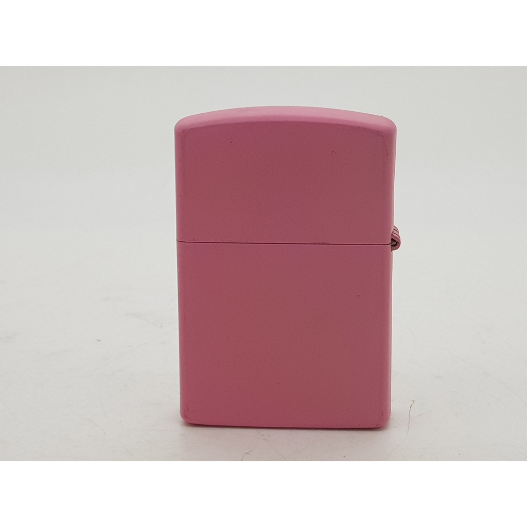 KOREK ZIPPO POLOS PINK 1 SUARA