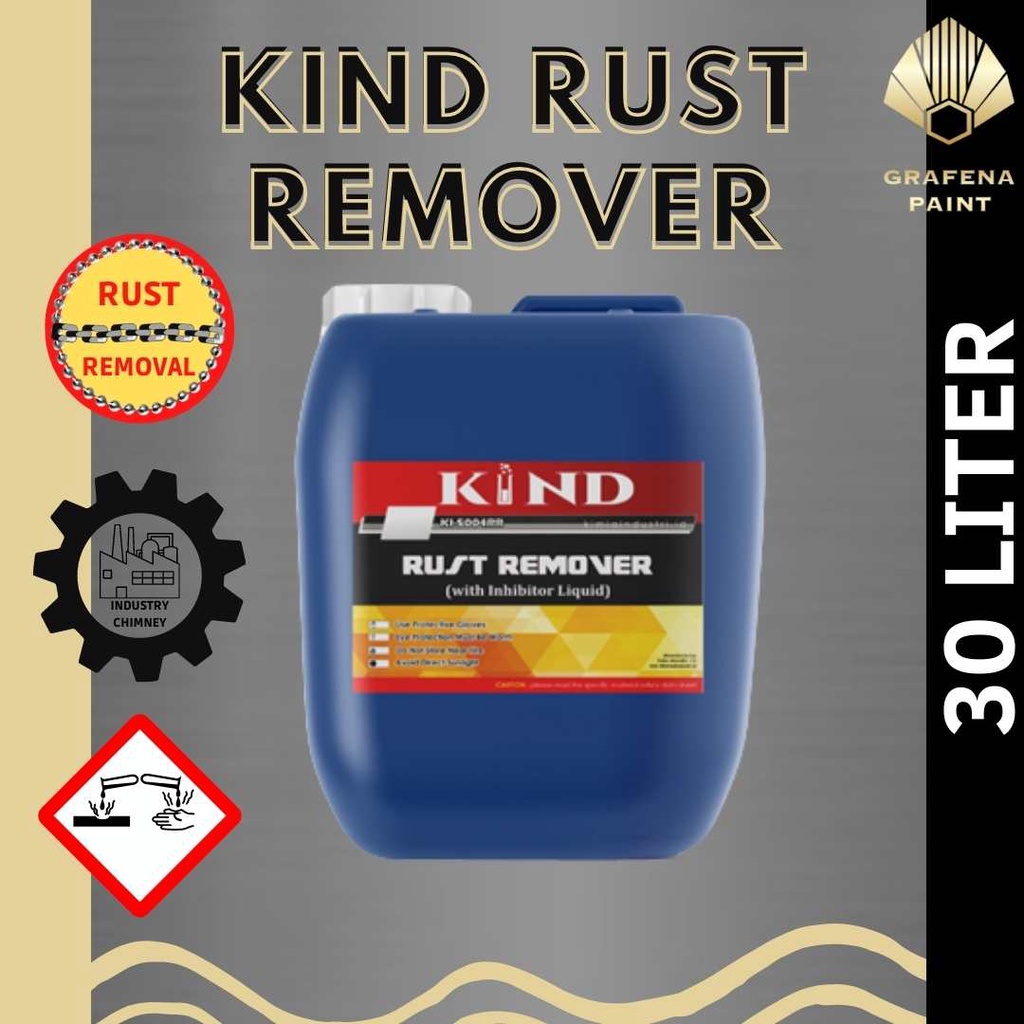 RUST REMOVER AND INHIBITOR PROTECTION KIND RUST REMOVER - 30 liter