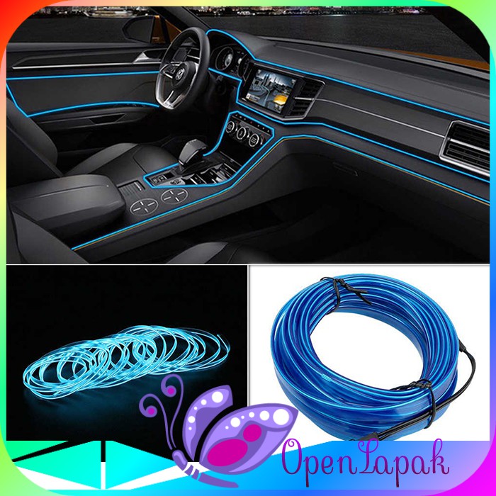 Jual Lampu hias Atmosfer Fiber Optik LED Strip Fleksibel Dekorasi