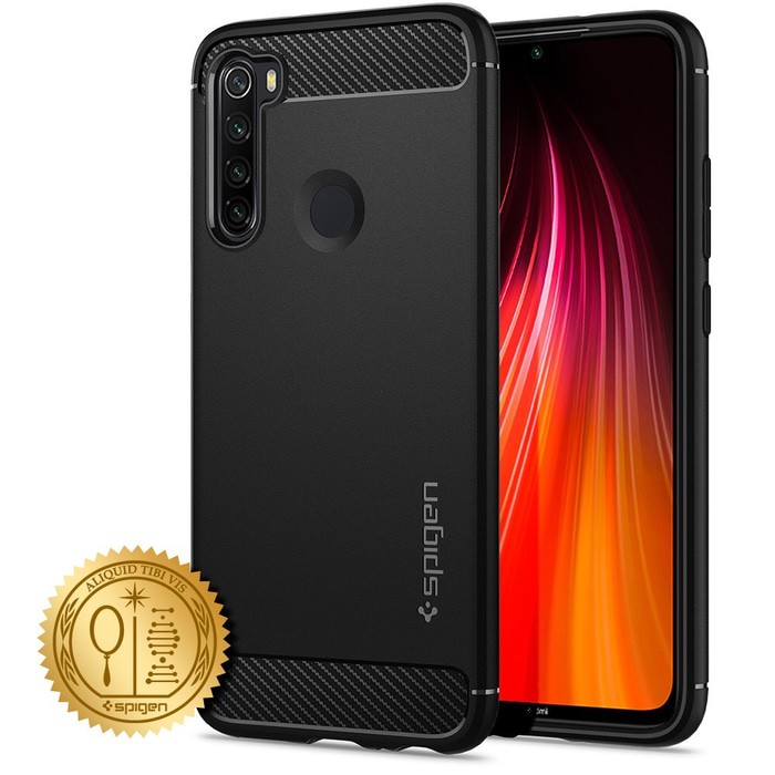 Hot Sale Spigen Case Redmi Note 8 Rugged Armor Matte Black Original