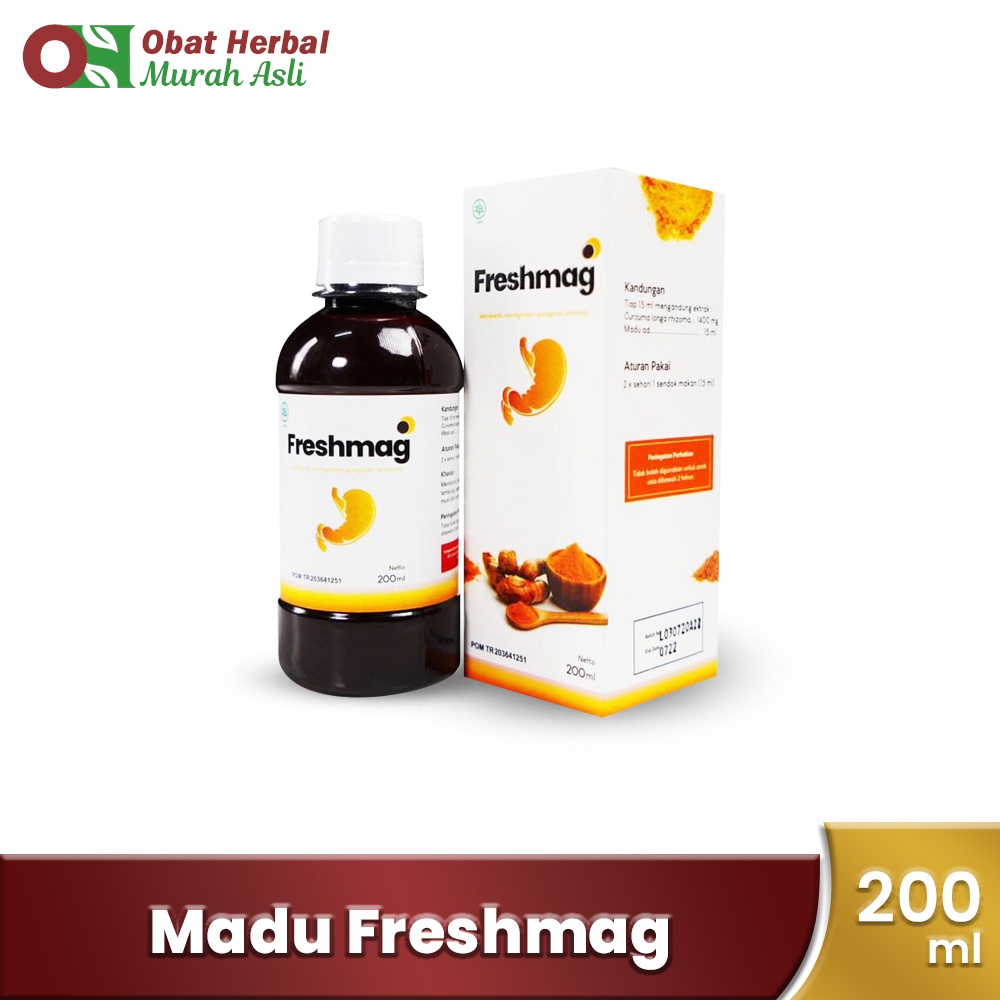 Madu Freshmag / Fresh Maag Bantu Atasi Maag dan Lambung 200ml