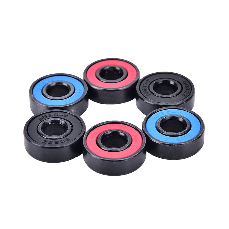 (dreamdreaming.id) 8pcs / set 608RS Bearing spacer Bahan Baja Untuk skateboard