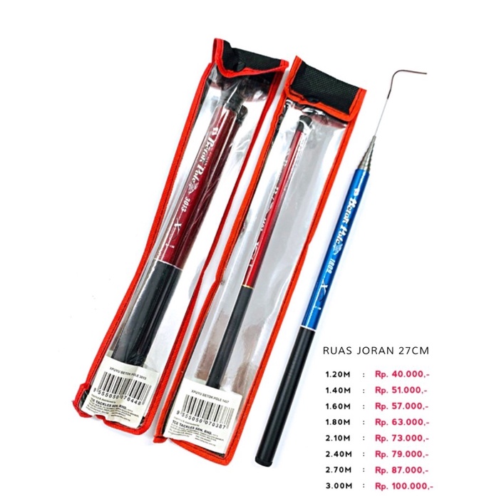 Joran XPUYU BETOK POLE 2.70M | Ruas 27CM
