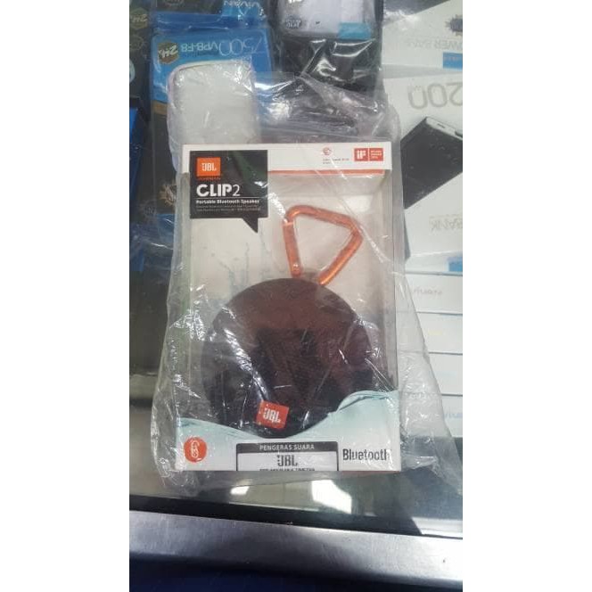 JBL CLIP 2 WATERPROOF BLUETOOTH SPEAKER ORIGINAL GARANSI RESMI PT IMS