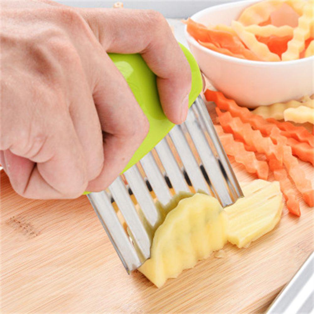 Suyo Alat Pengiris Sayuran / Bawang / Kentang Bahan Stainless Steel