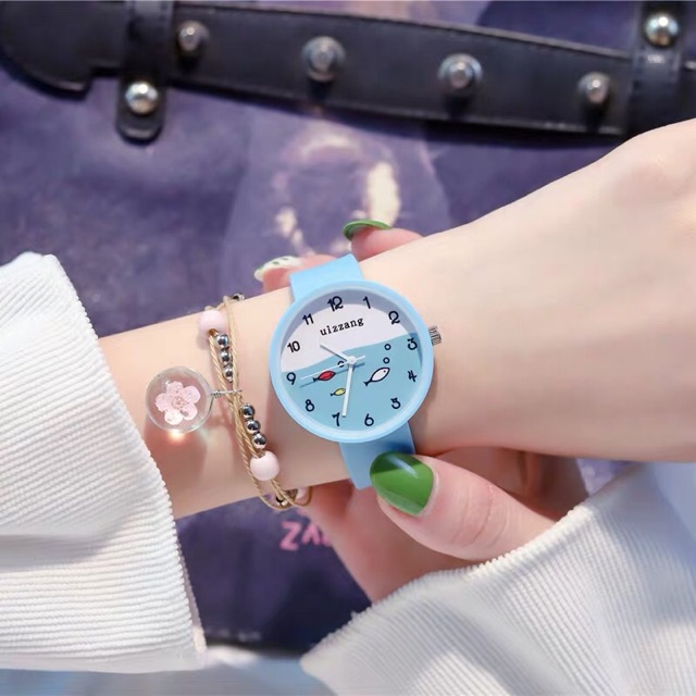 ［Ready Stock］Jam tangan wanita fashion Gaya korea jam cewek Sl1051