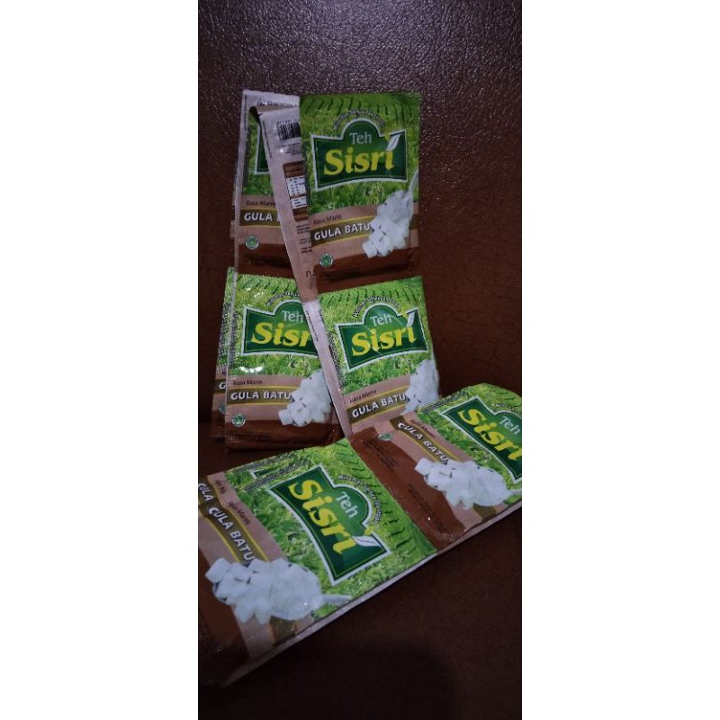 

Teh SISRI Gula Batu (isi 10)