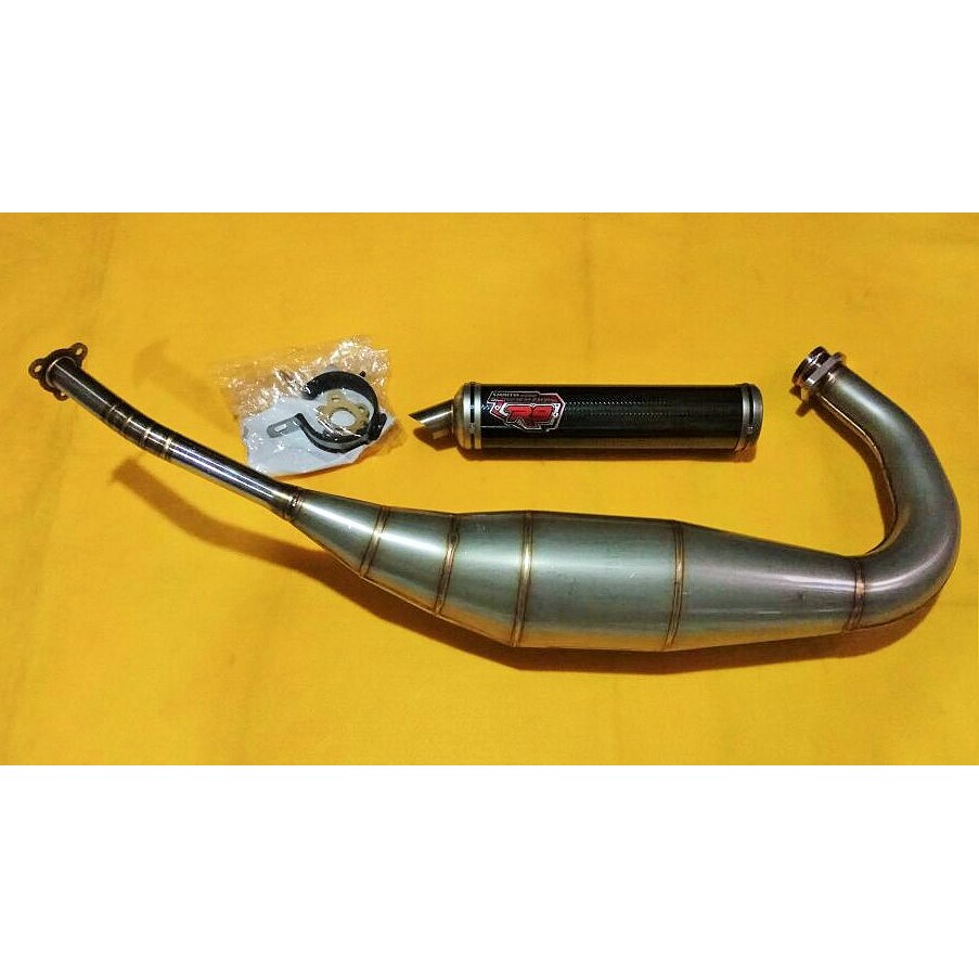 Knalpot Racing Kompetisi Ninja 150 R RR 38 RC3 Stainless Silencer