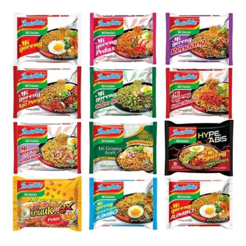 

aneka mie goreng 5 pcs