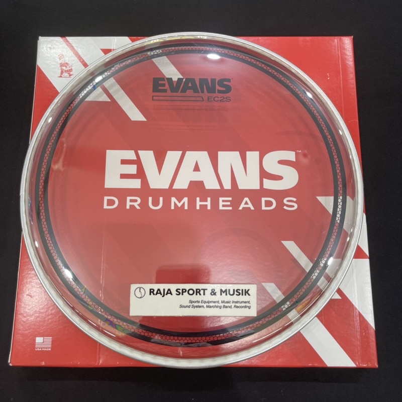 Evans EMAD Clear 16, BD16EMAD, BassDrum Batter, Bass