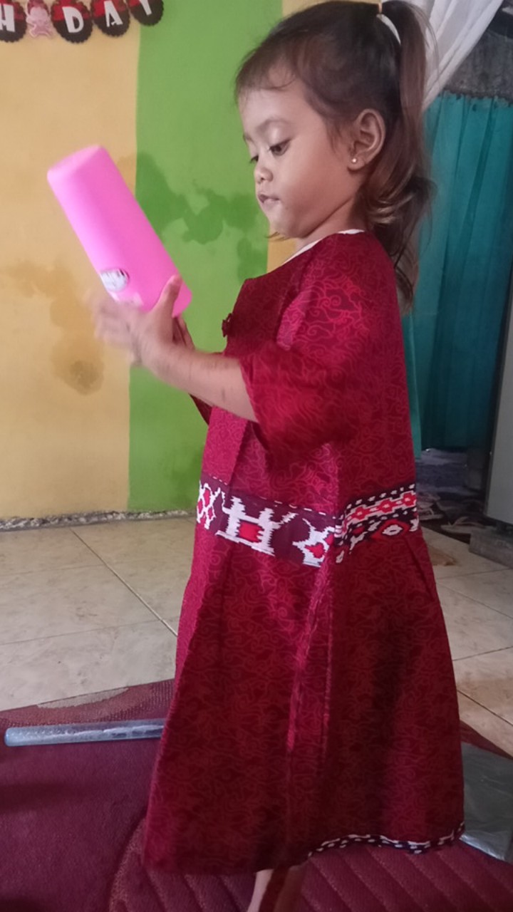 Dress Batik Anak Usia 2 Sampai 10 Tahun - Motif Batik Bervariasi - Batik Anak Harga