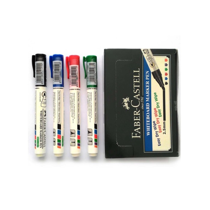 

Nikmati Spidol Whiteboard Faber Castell Gilaa!!!