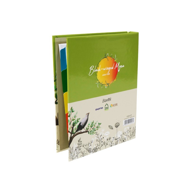 

BINDER A5 FANCY BLACK WINGED MYNA GREEN 1329 37 BANTEX/BINDER 621308462