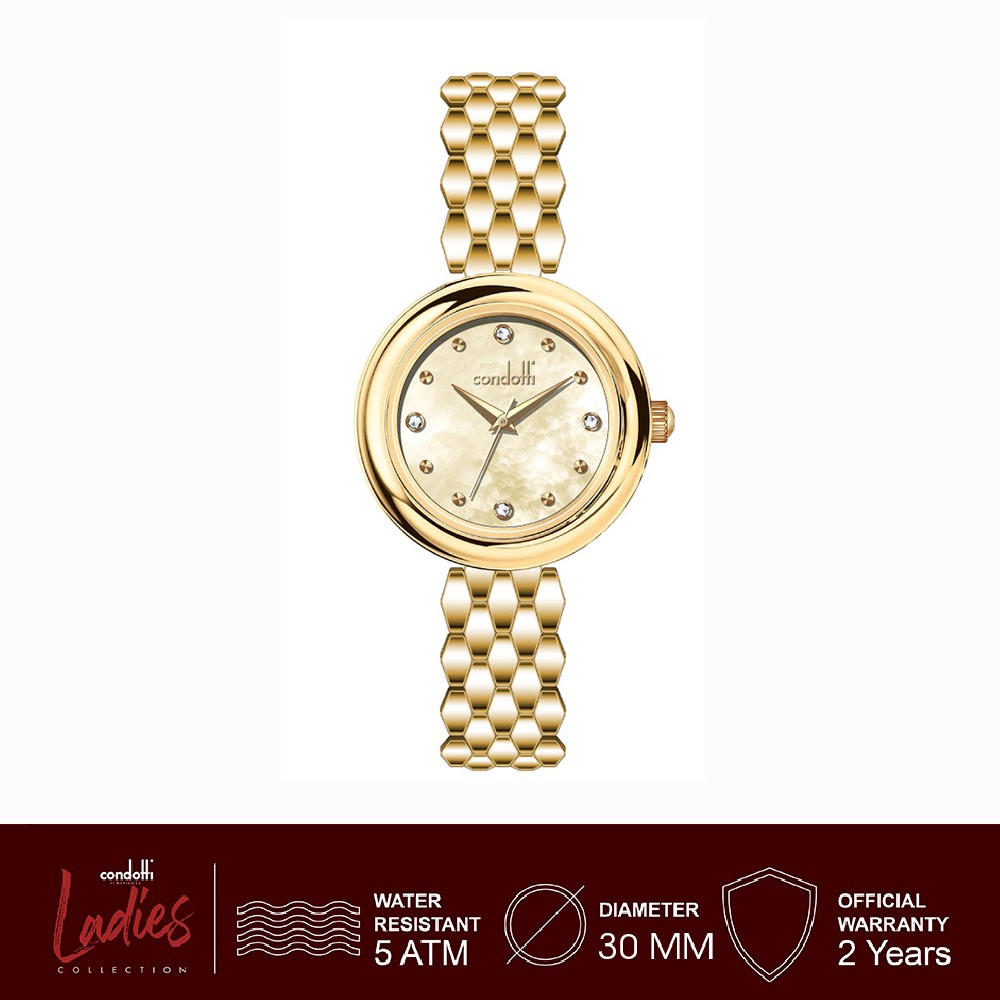 Jam Tangan Wanita Condotti Margherita CNL10015-G12-S12