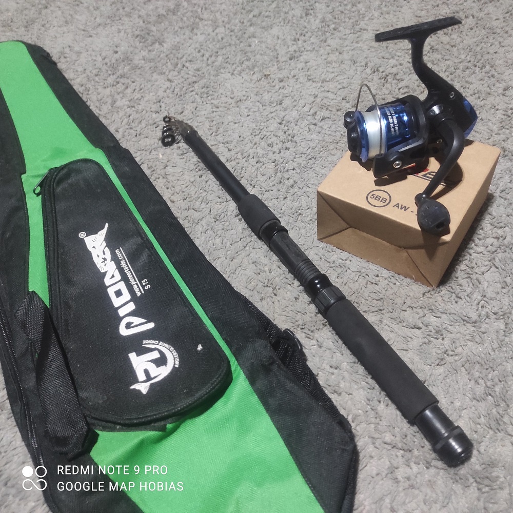 Set Joran Pancing Kolam murah 180