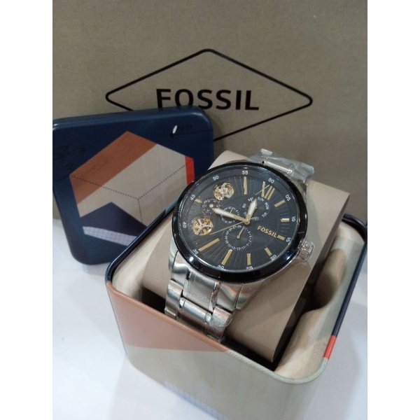 jam tangan pria automatic original fossil BQ-2217